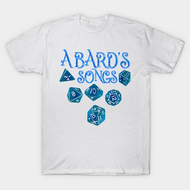 A Bard's Songs T-Shirt by Edward L. Anderson 